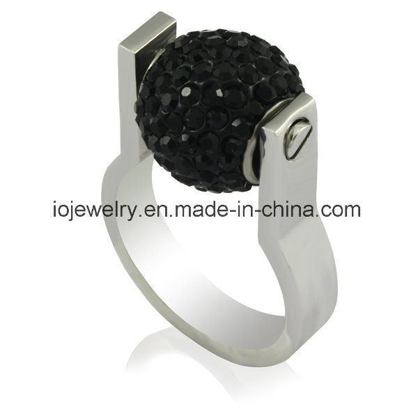 Personalized Jewelry 316 Stainless Steel Interchangeable Bead Ring