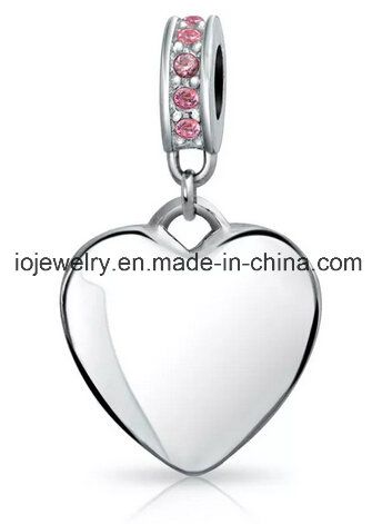 Wholesale Custom Logo Stamped Metal Tag Charms